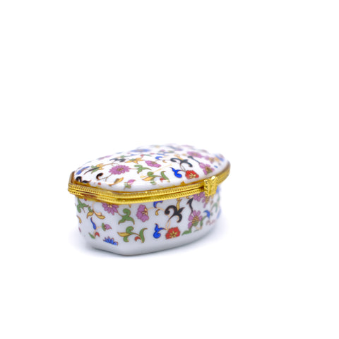 Porcelain Pill Box