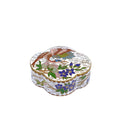 Enamel Bird Pill Box
