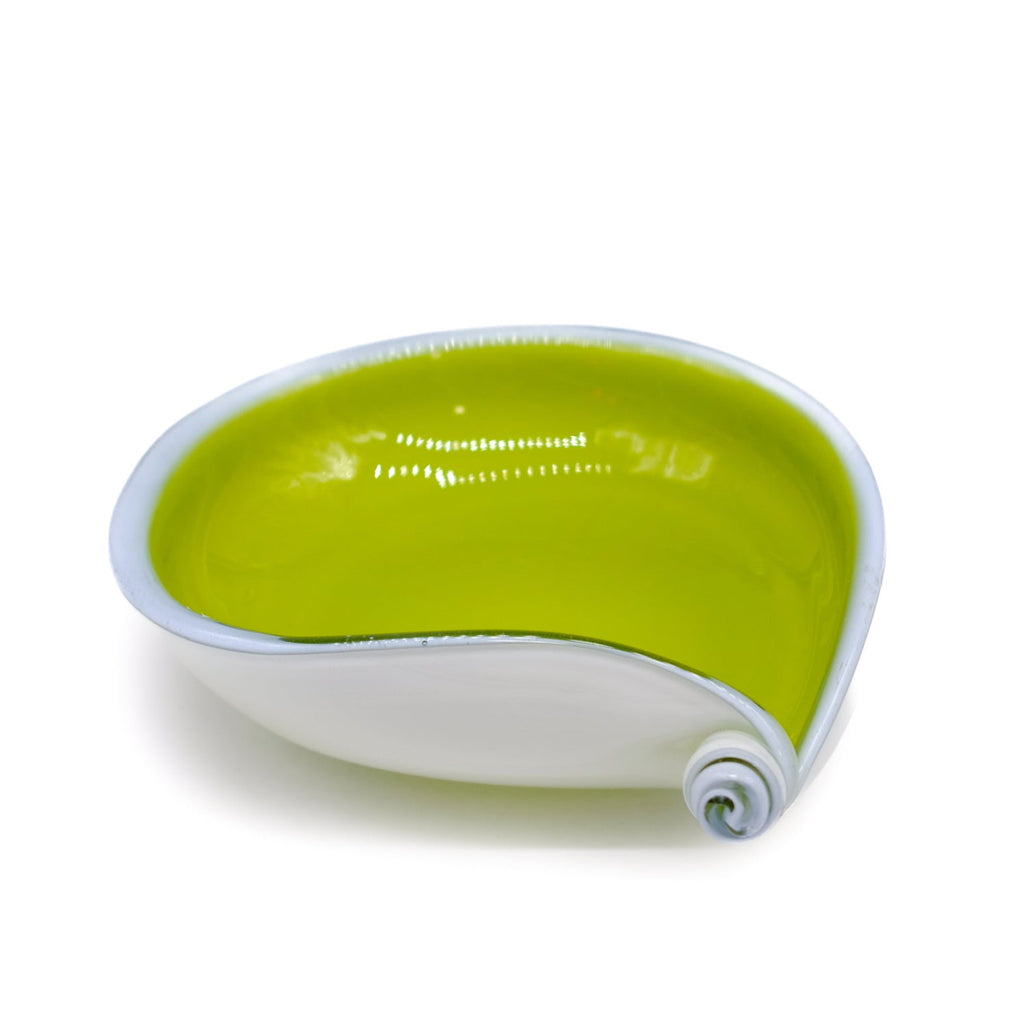 Green Swirl Bowl