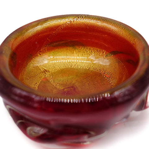 Round Ruby Bowl