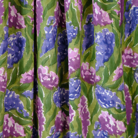 Handmade Cotton Skirt Moss