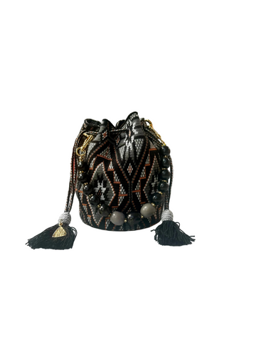 Mini Me with Tagua Handle - Black and Grey