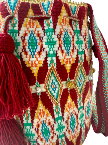 Beaded Medium Bucket