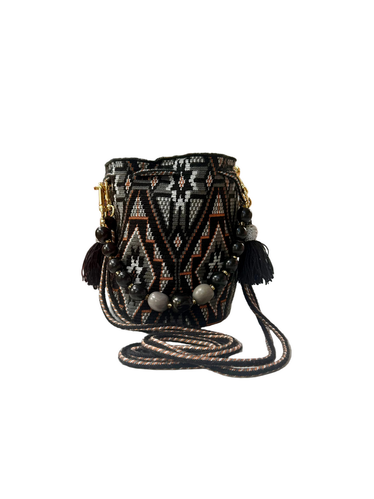 Mini Me with Tagua Handle - Black and Grey