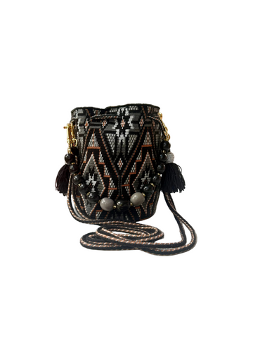 Mini Me with Tagua Handle - Black and Grey