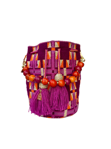 SUSU Mini with Tagua - Purple and Pink