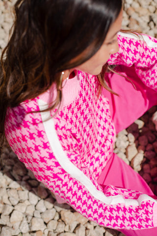 Hilos Sweater - Pinks and White