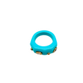 Vintage Acrylic Ring Teal