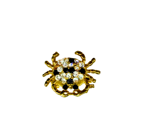 Vintage Mini Crab Brooch