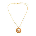 Romance Necklace Gold Chain Pearl