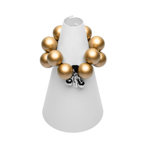 Bracelet with Metal Resin Balls