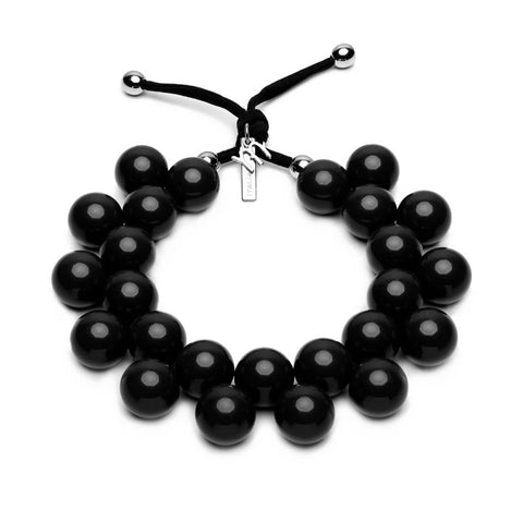 Color Necklace with Resin Balls