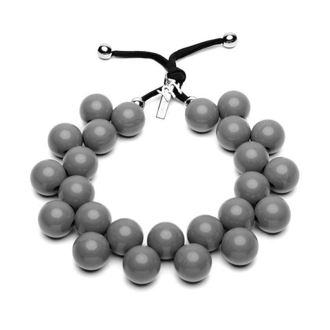 Color Necklace with Resin Balls