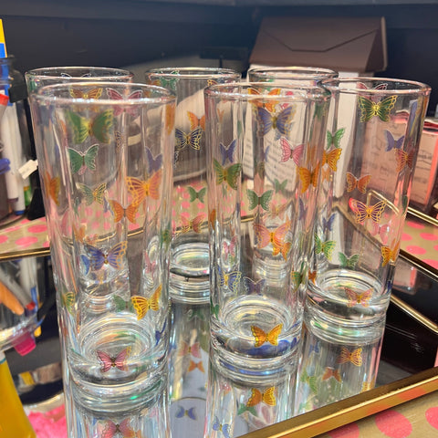 Spring Butterfly Glasses (Large)