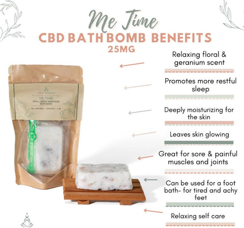 Me Time CBD Bath Bomb