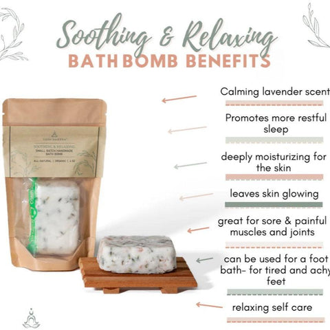 Soothing & Relaxing CBD Bath Bomb