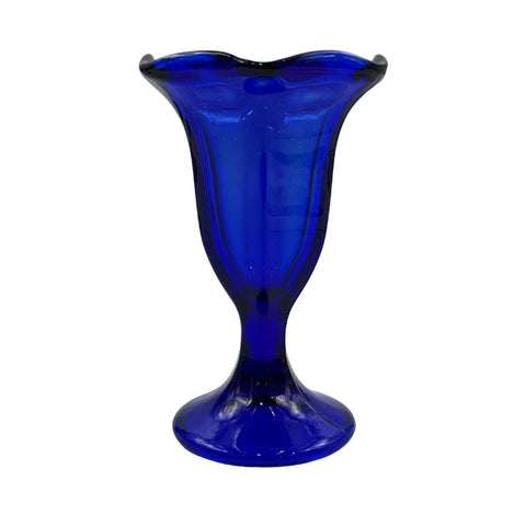 Cobalt Blue Dessert Glasses