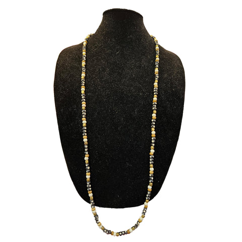 Beaded Wrap Necklace