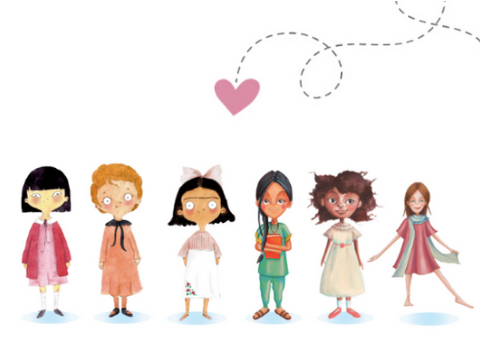 Full Pack of 6 Queen Girls Books