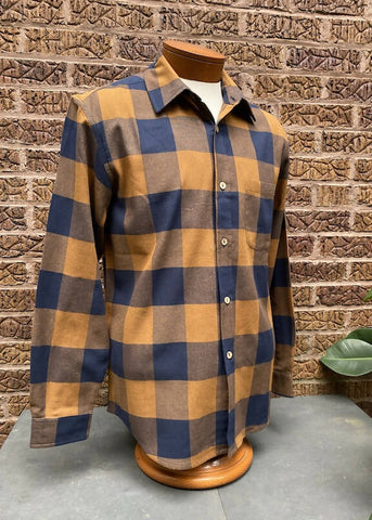 Buffalo Flannel Long-Sleeve Button-Up Shirt