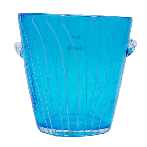 Italian Blue Ice Bucket/Vase