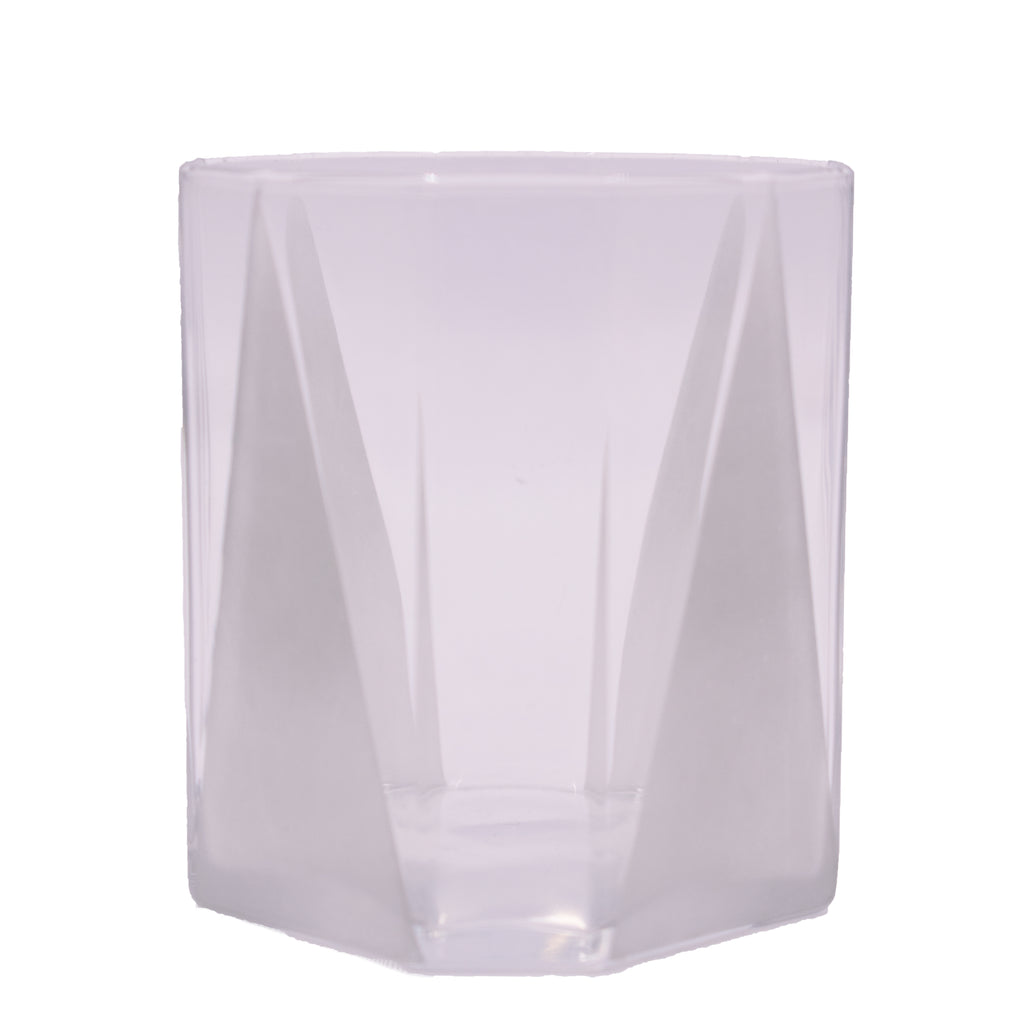 Set of 5 Vintage Clear Tumblers