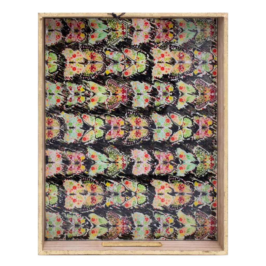 Embellished Wood Trays - 3