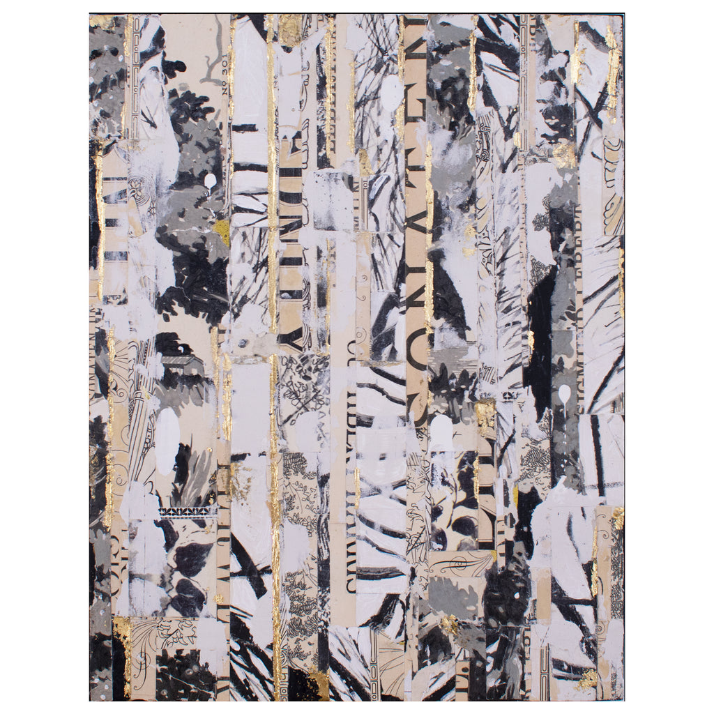 Gold Textured Collage