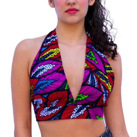 The Chroma Collection Halter Top - Multicolor