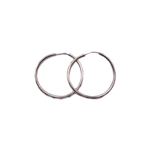 Stainless Steel Small Circle Earrings