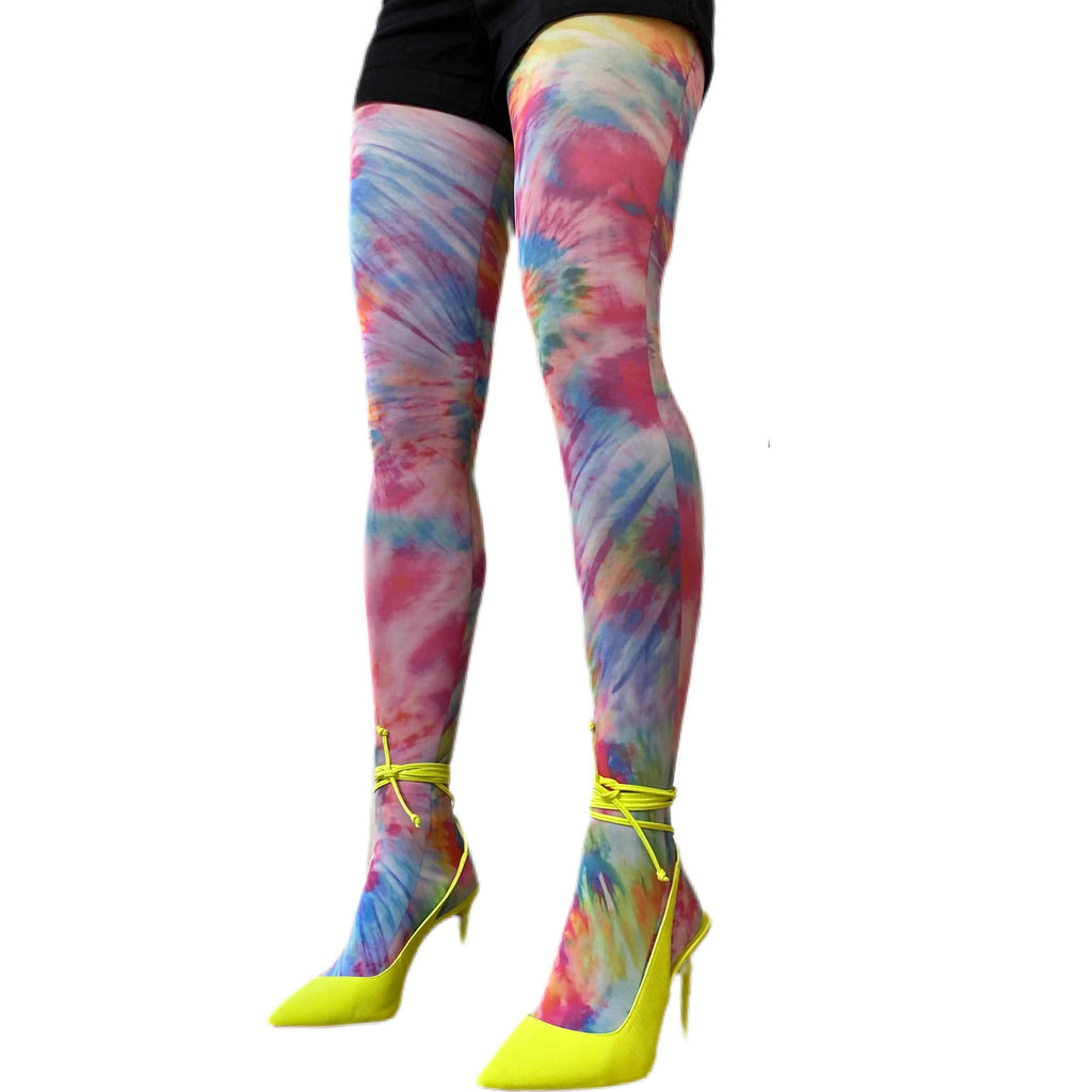 Color Burst Tights For Women