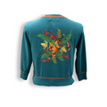 Vera - Teal Hedgerow Cardigan