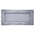Vintage Medium silver rectangle tray