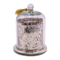 Silver Bell/Dome Candle w/tassel