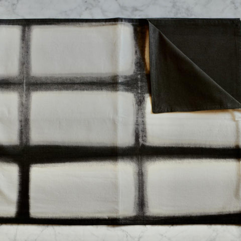 Chechi Rectangle Pattern Shibori Cotton Napkins