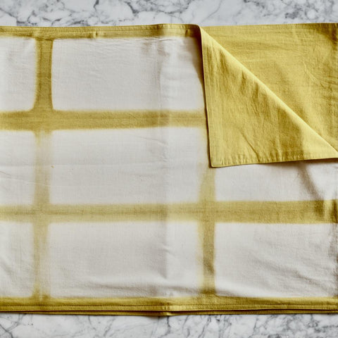Chechi Rectangle Pattern Shibori Cotton Napkins