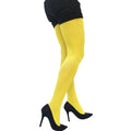 Yellow Tights Opaque for Women
