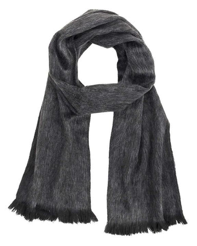 Alpaca Scarf Charcoal