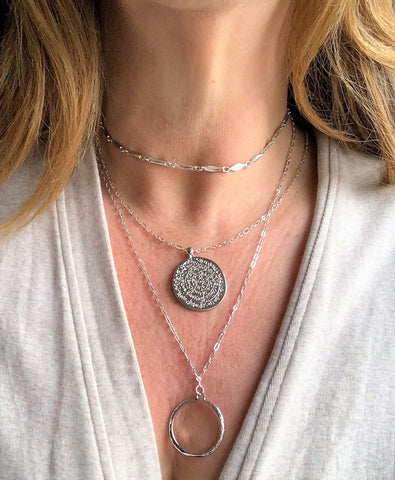 Coin Medallion Silver
