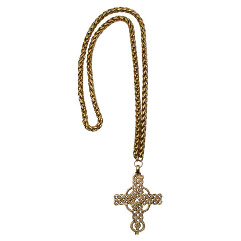 Eglise de Charonne Cross Necklace