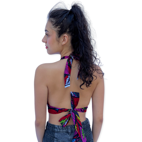 The Chroma Collection Halter Top - Multicolor