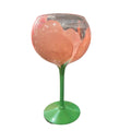 Set of 7 Hand Painted Wine Glasses