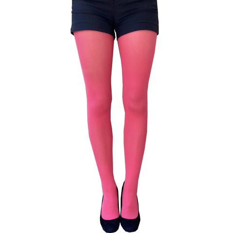 Coral Pink Tights For Women