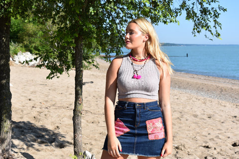 Pink Stuff Lariat
