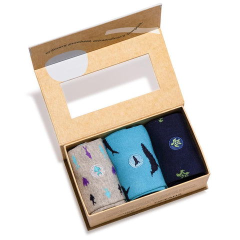 Socks That Protect Ocean Animals Gift Box Set