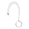 Silver Circle Necklace