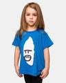 Gorilla Face T-Shirt Blue - Little Ones