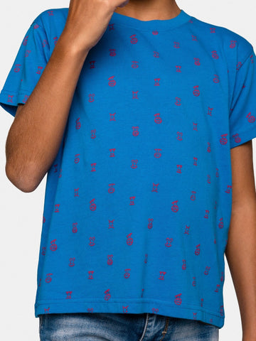 Expressions T-Shirt Blue