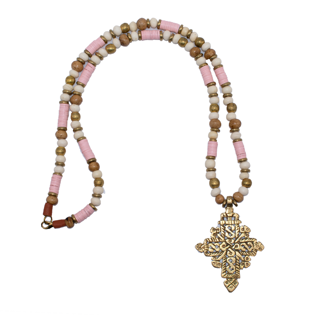 Madeleine Cross Necklace