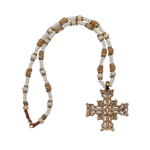 Sainte Chappelle Cross Necklace